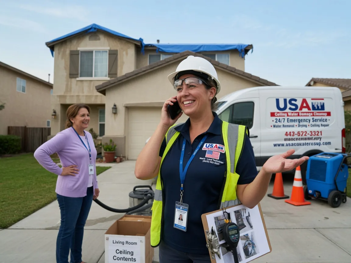 Ceiling Water Damage Restoration Chapman, KS FAQs